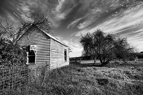 abandoned farmhouse Byaduk North - Jim Worrall