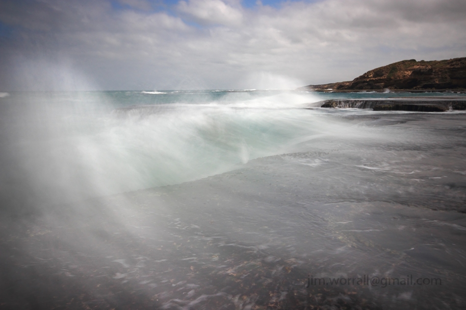 Waves at Number Sixteen - Jim Worrall - Mornington Peninsula